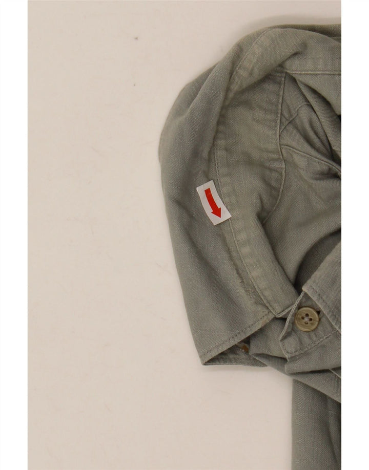 MARLBORO CLASSICS Camisa para hombre Grande Gris