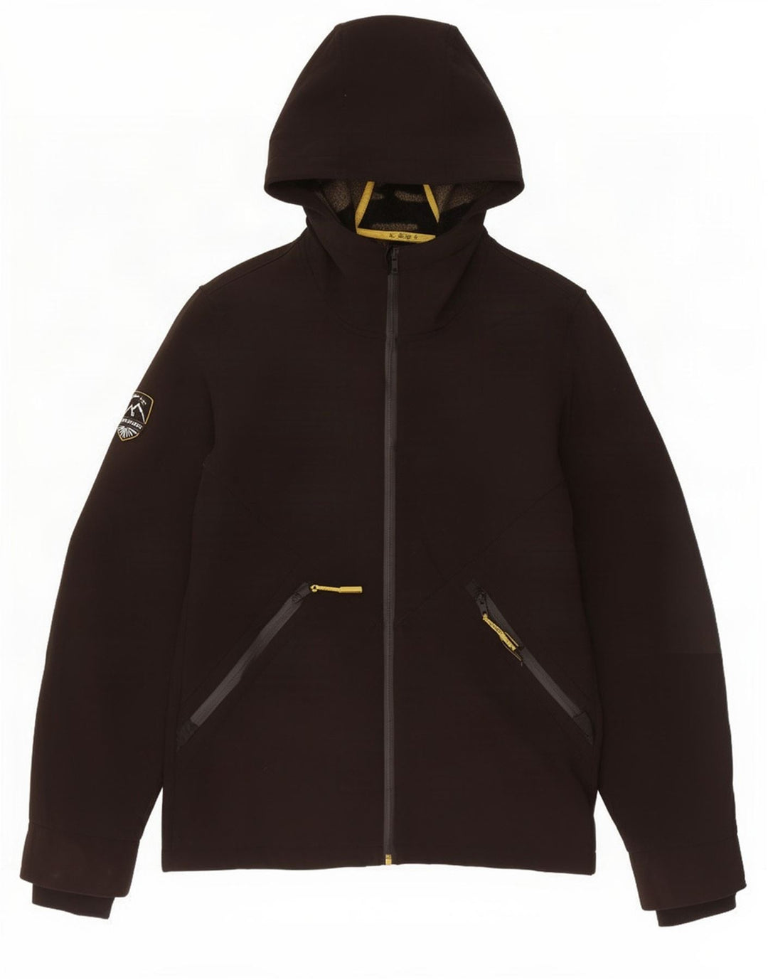 Superdry Chaqueta cortavientos con capucha para hombre UK 36 Small Poliéster negro