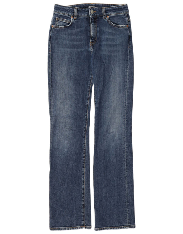 8 by Yoox Womens Bootcut Jeans W28 L32 Blue