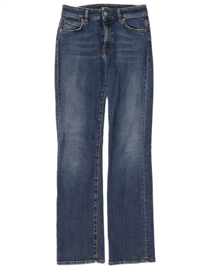 Vaqueros Bootcut Mujer 8 by Yoox W28 L32 Azul