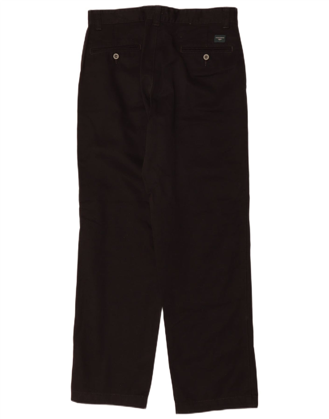 Dockers Pantalones chinos rectos color caqui para hombre W32 L32 Black