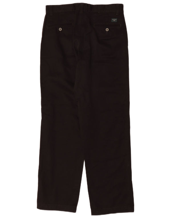 Dockers Pantalones chinos rectos color caqui para hombre W32 L32 Black