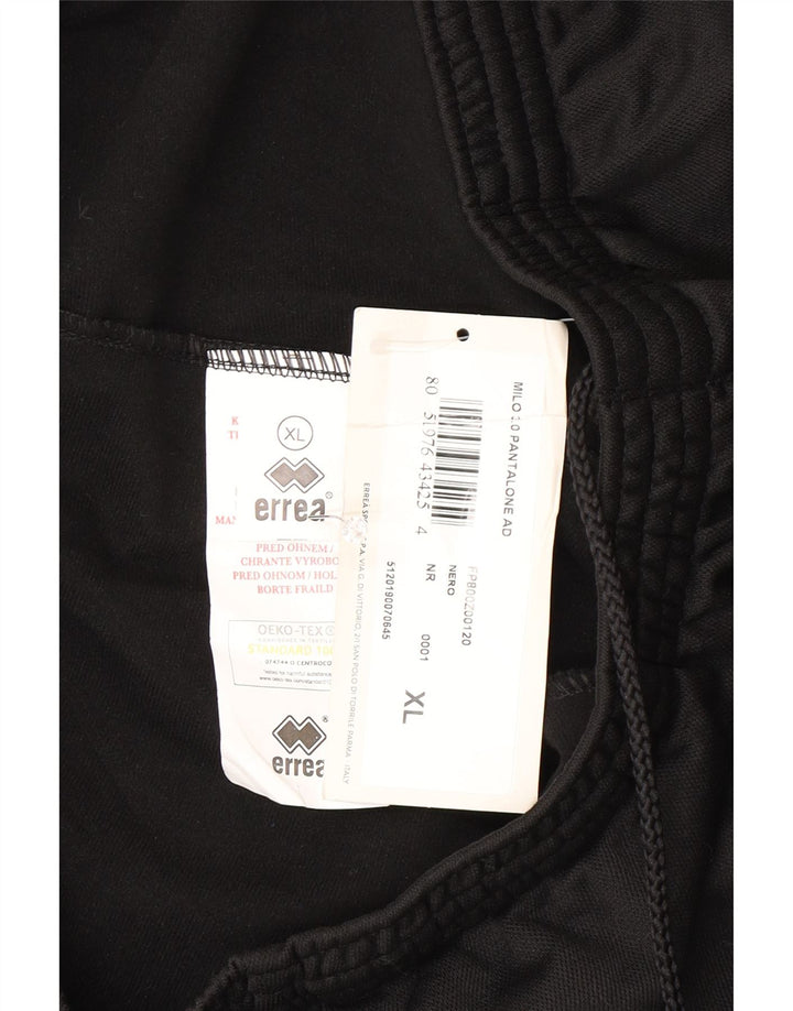 Errea Pantalón Chándal Hombre Joggers XL Negro Poliéster