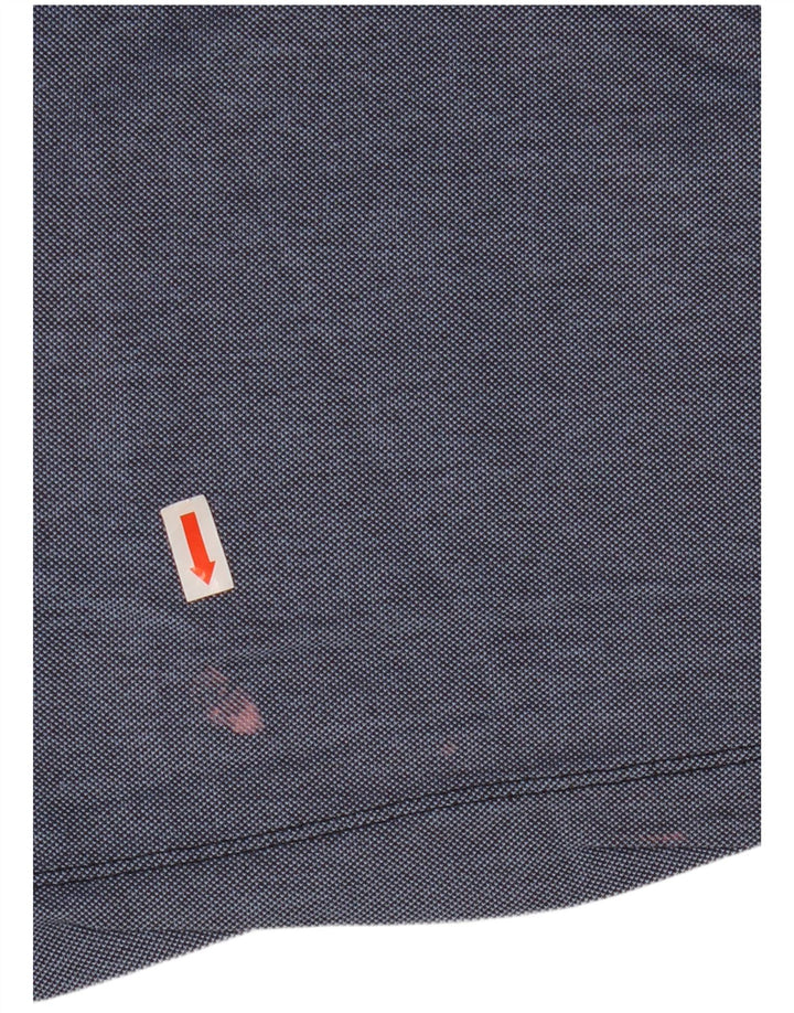 MICHAEL KORS Polo para hombre grande azul marino algodón