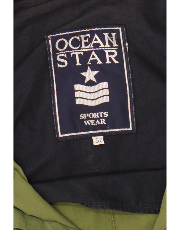 OCEAN STAR Mens Utility Jacket IT 50 Large Khaki