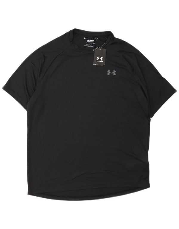 Under Armour Camiseta para hombre Top Large Poliéster negro