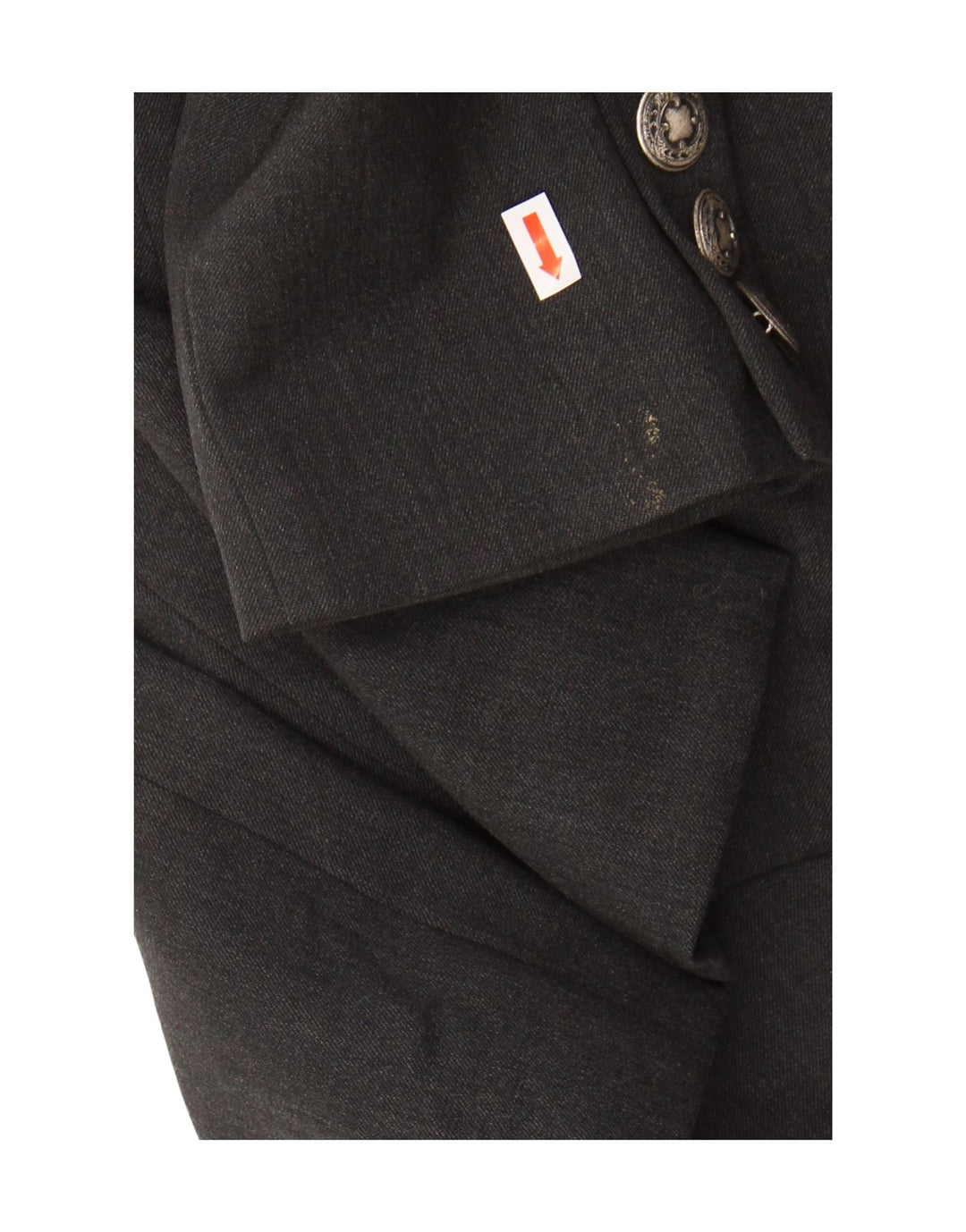 Chaqueta Blazer De Mujer Byblos De Doble Botonadura IT 42 Lana Gris Medio