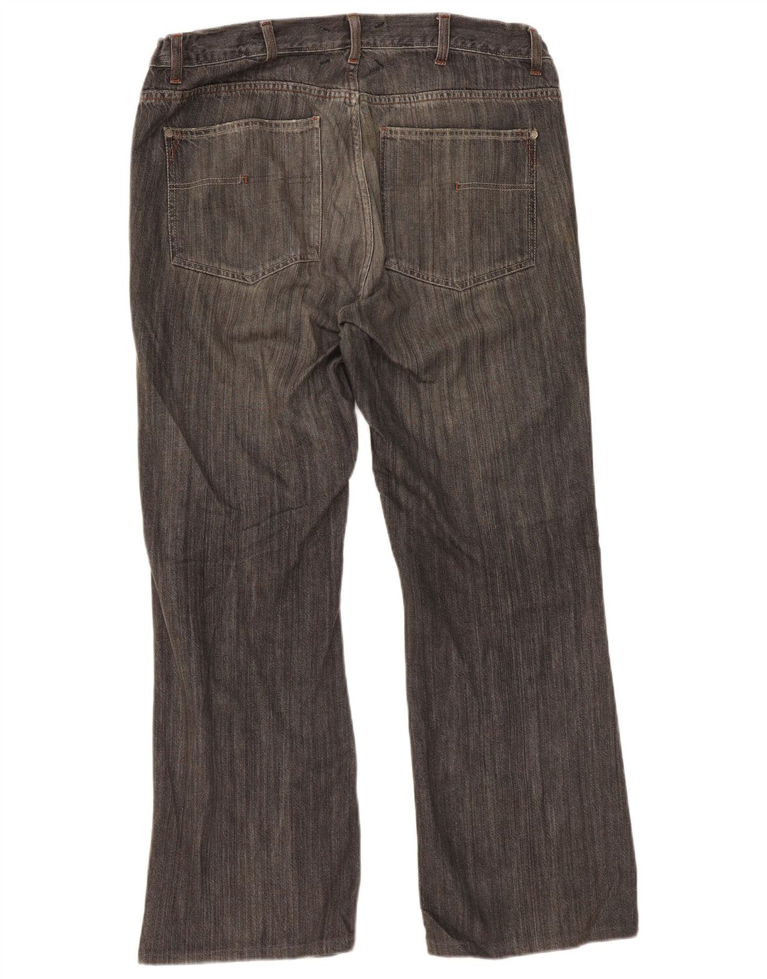 CALVIN KLEIN Vaqueros Bootcut para hombre W36 L30 Algodón negro