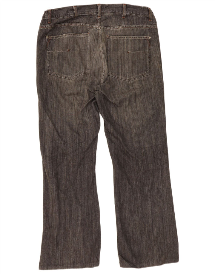 CALVIN KLEIN Vaqueros Bootcut para hombre W36 L30 Algodón negro