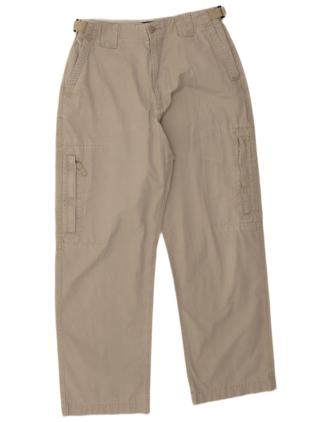 Marks & Spencer Pantalón cargo cónico azul Harbor para hombre W34 L31 Gris