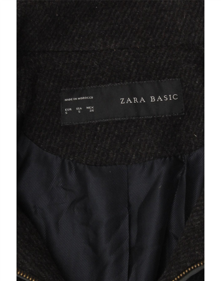 Zara Mujer Abrigo Reino Unido 10 Pequeño Gris