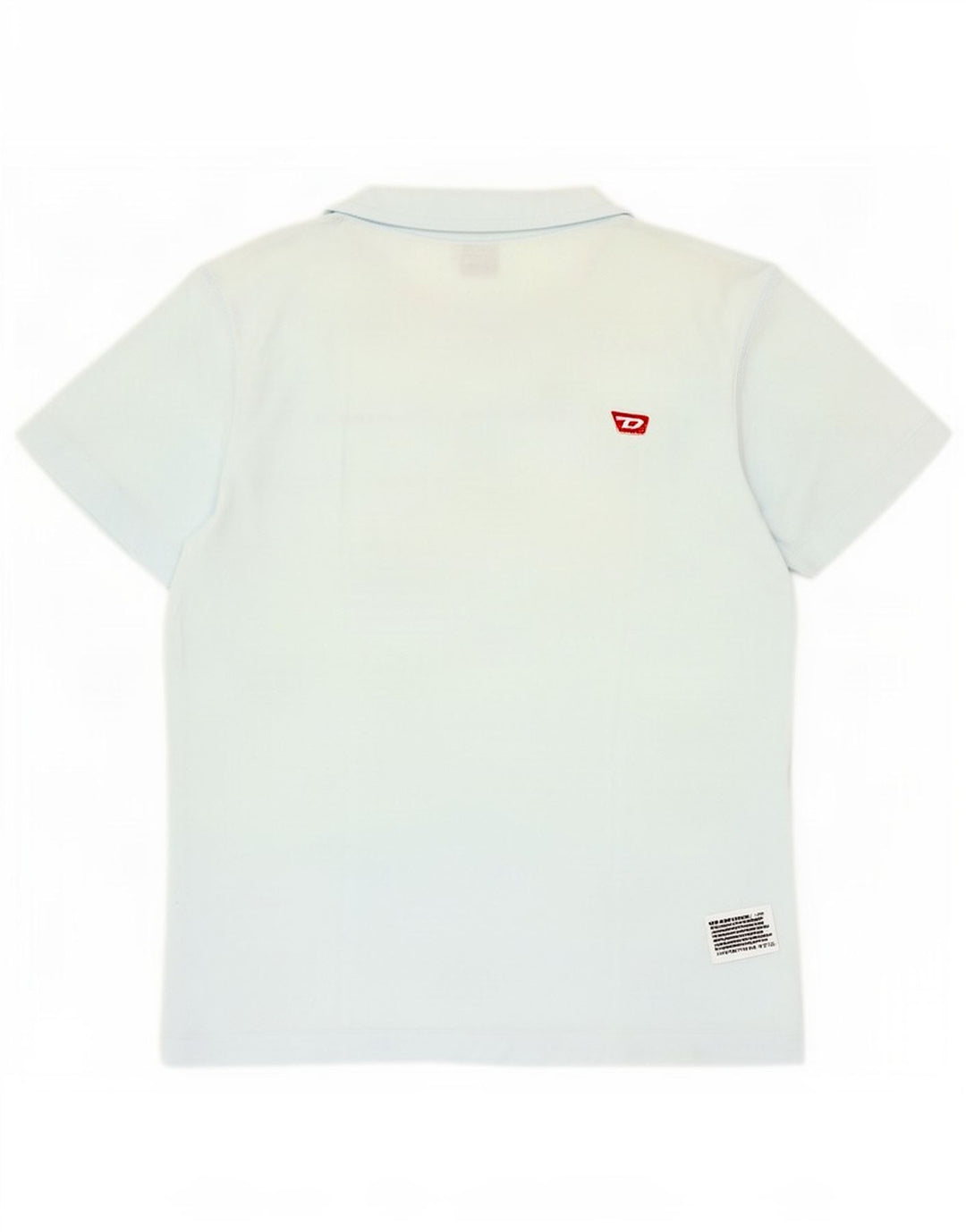 Camiseta Diesel Hombre Top Azul Medio Algodón