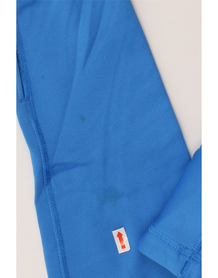 NIKE Sudadera con capucha gráfica para mujer UK 44 Poliéster azul medio