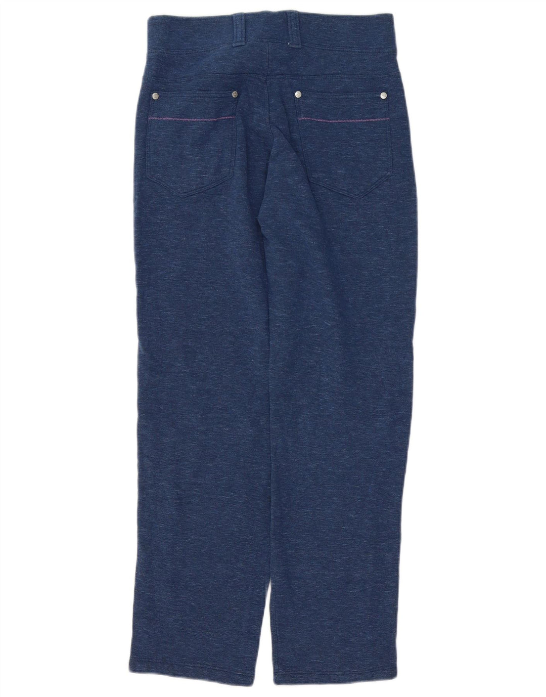 CHAMPION Pantalones casuales Heritage para mujer pequeños W26 L29 azul marino moteado