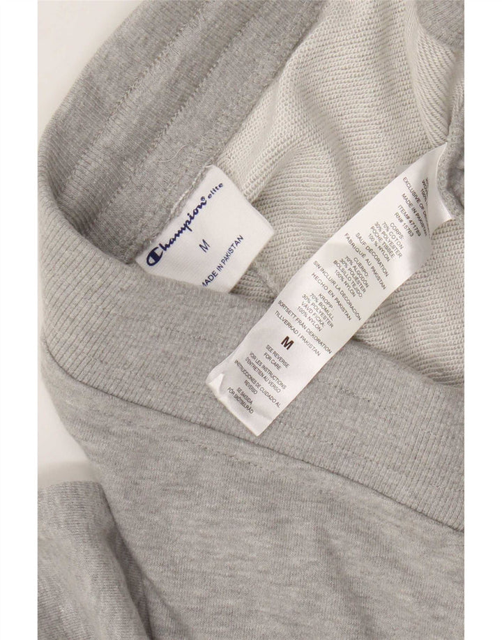 Champion Cargo Pantalones De Chándal Joggers De Algodón Moteado Gris Medio