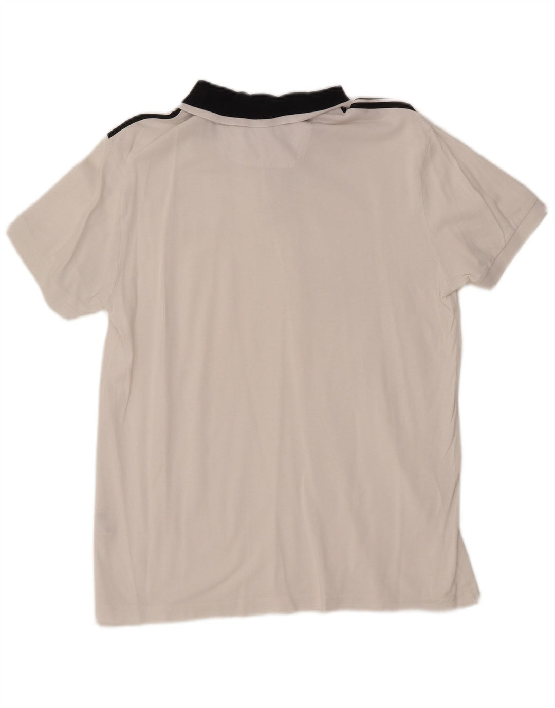 Polo HUGO BOSS de corte regular para hombre, talla grande, blanco