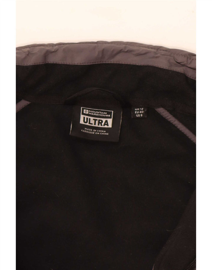 Chaqueta polar para mujer Mountain Warehouse UK 40 Medium Black Colorblock