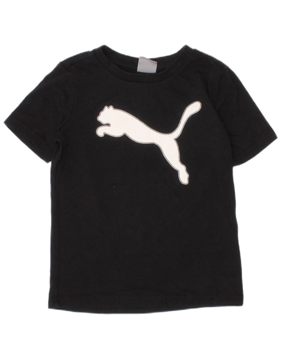 Puma Camiseta gráfica para niño 3-4 años Negro
