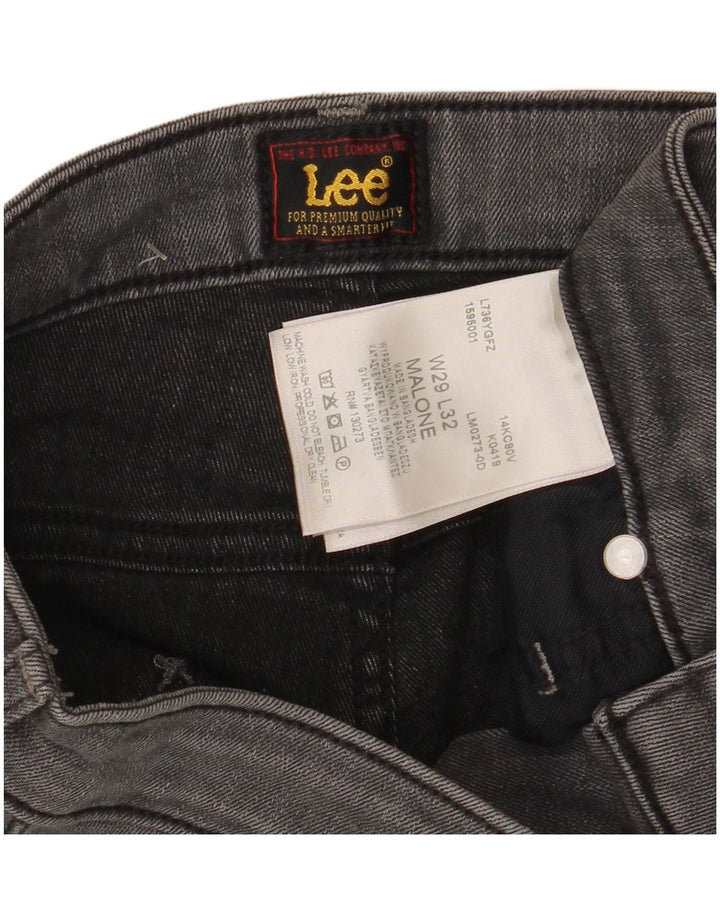 Lee Vaqueros Pitillo Malone para Hombre W29 L32 Algodón Gris