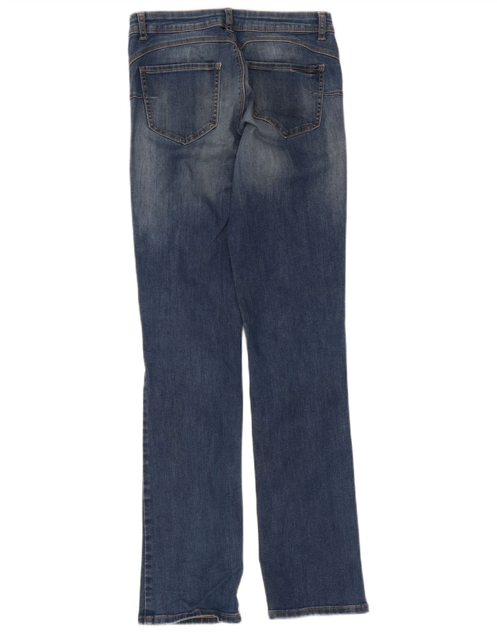 Benetton Vaqueros Slim W28 L32 Azul Mujer