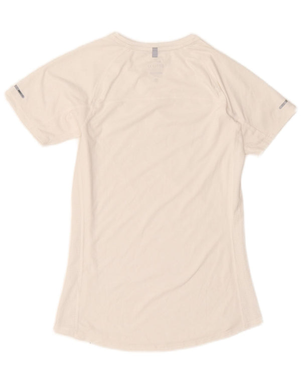 Nike Camiseta Dri Fit para Mujer UK 6 XS Blanco