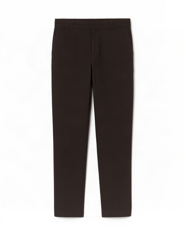 Marks & Spencer Pantalones chinos rectos para niños 15-16 años W32 L30 Gris