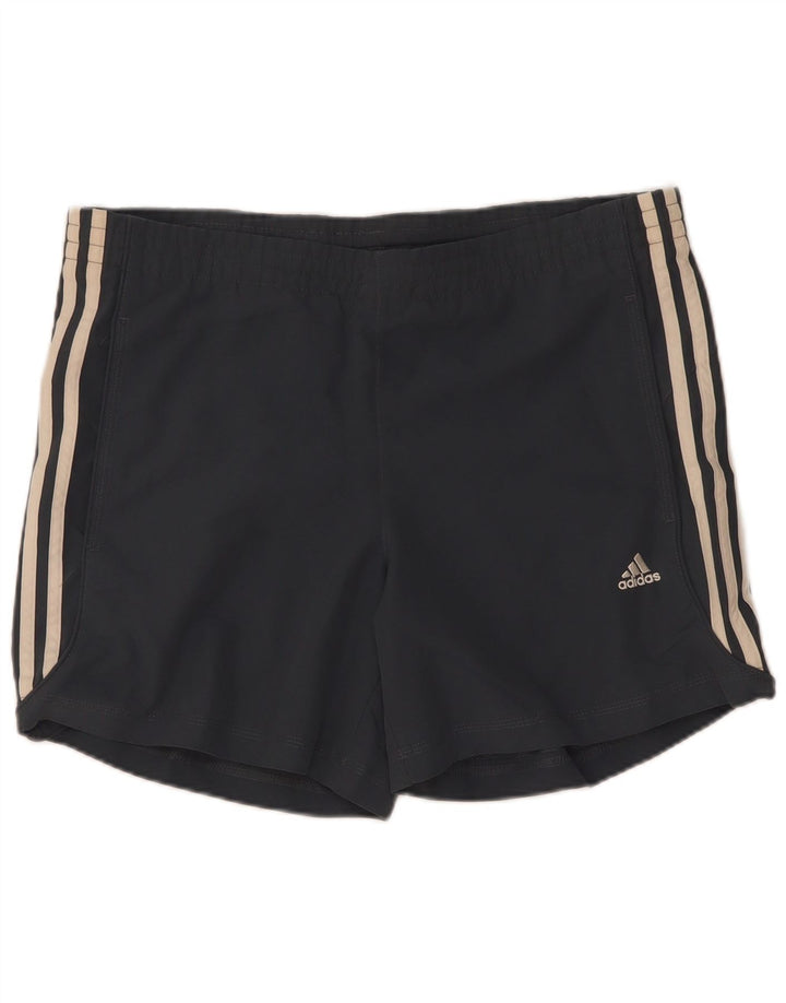 Adidas Mens Climacool Sport Shorts Pequeño Gris Colorblock Poliéster