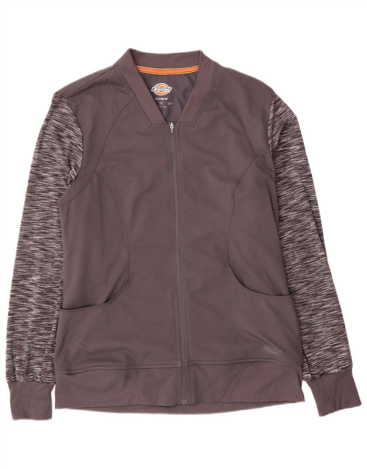 Dickies Mens Chándal Top Chaqueta Pequeña Gris Moteado Poliéster