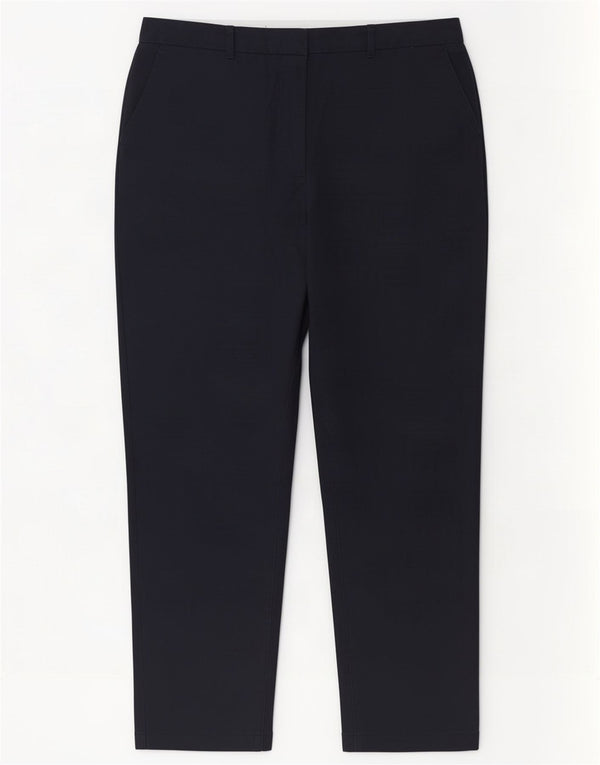 Marks & Spencer Pantalones chinos cónicos para mujer UK 46 Large W36 L28 Azul marino