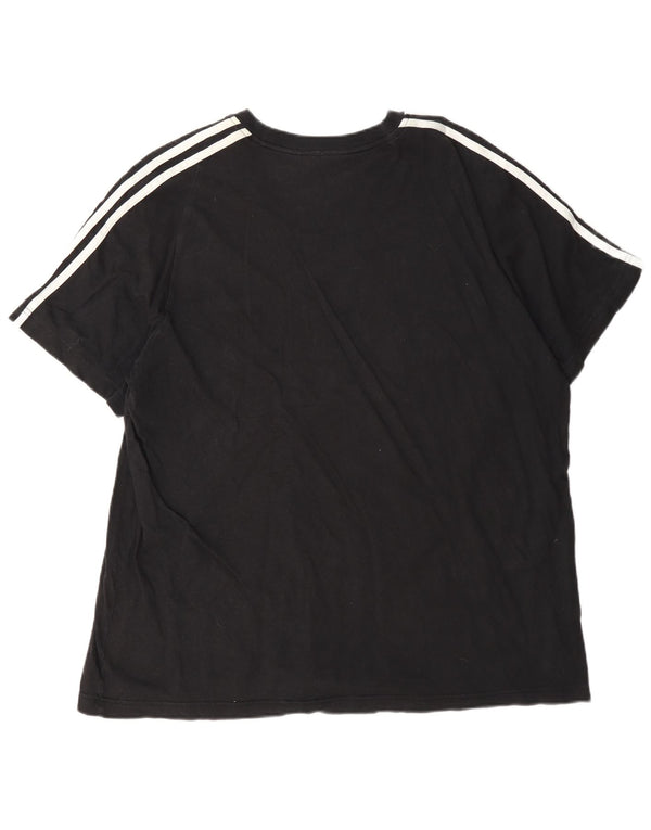Adidas Camiseta Hombre Top 2XL Algodón Negro