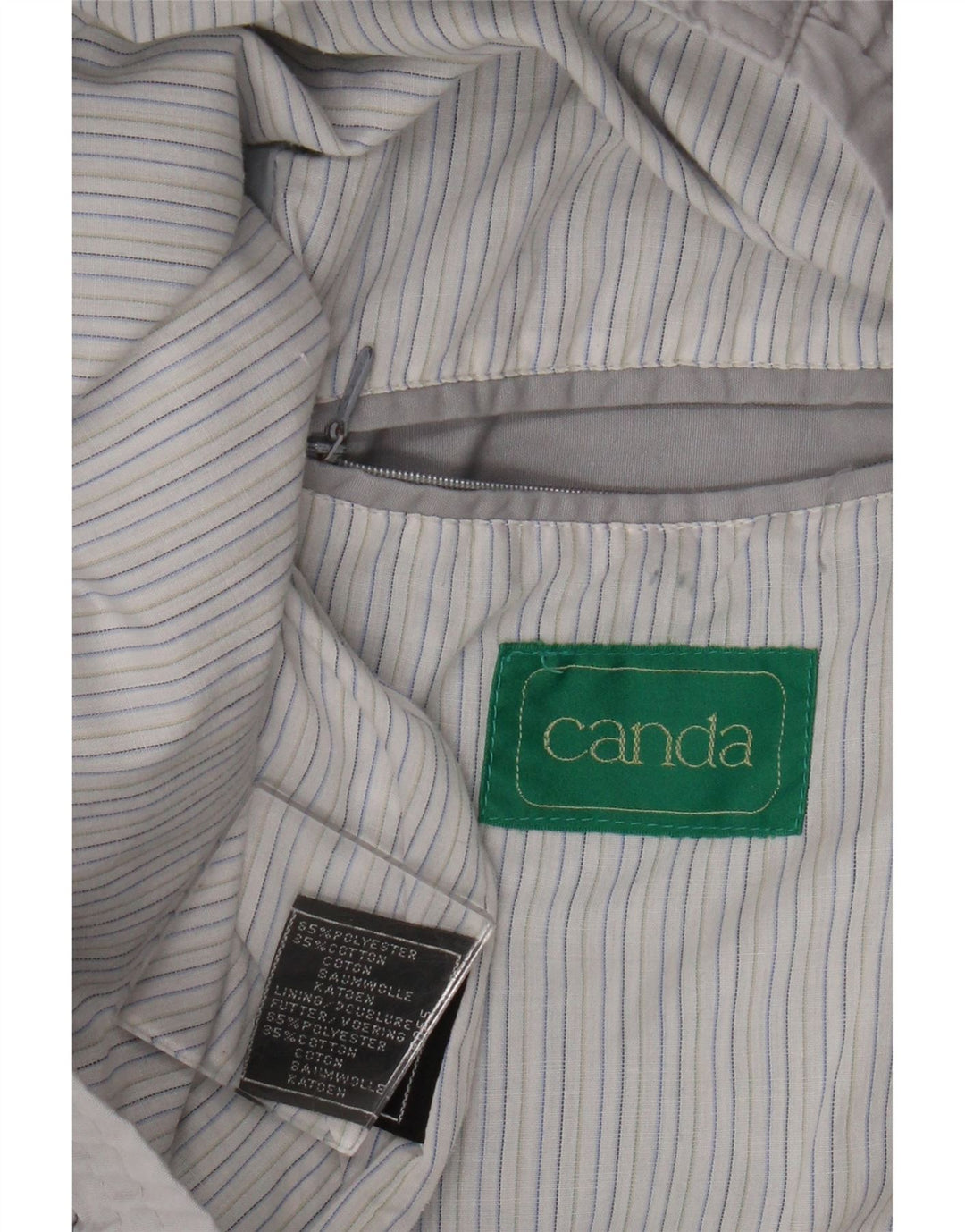 Canda Chaqueta Bomber para Hombre UK 42 XL Poliéster Azul