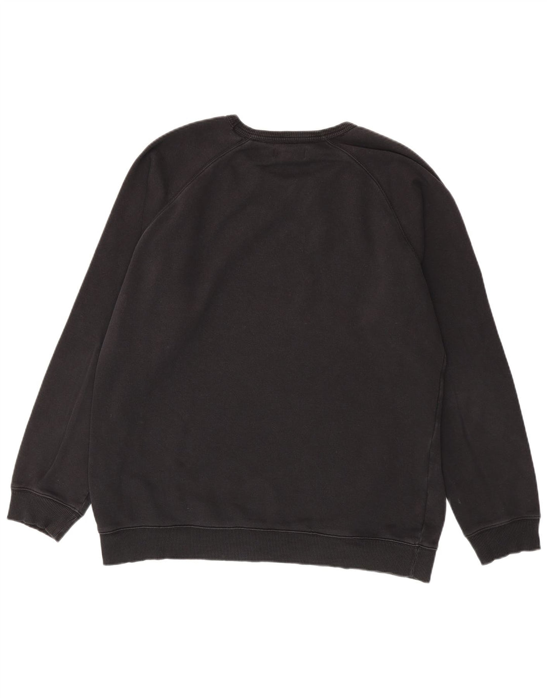 Adidas Hombre Sudadera Gráfica Jumper XL Algodón Negro