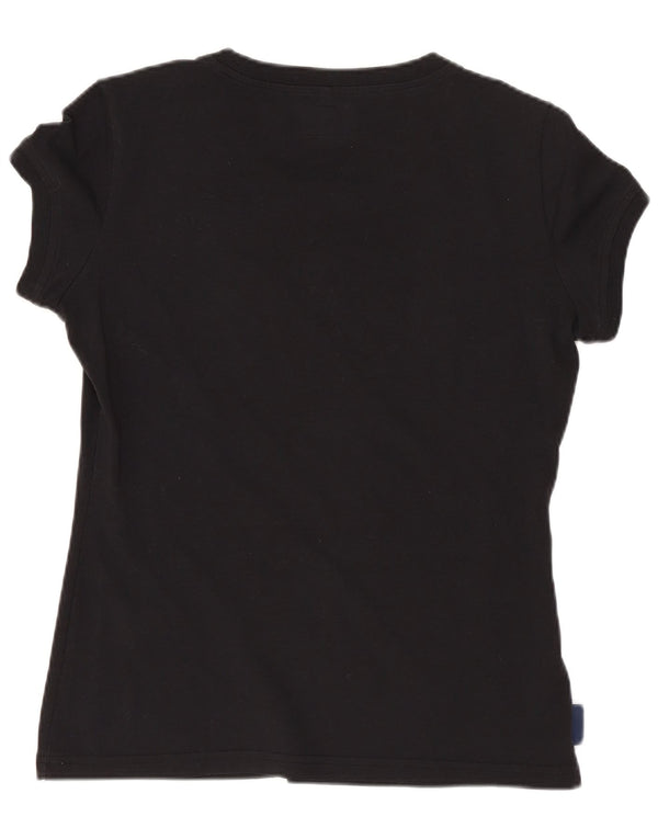 Champion Camiseta gráfica para mujer Top UK 12 Medium Black