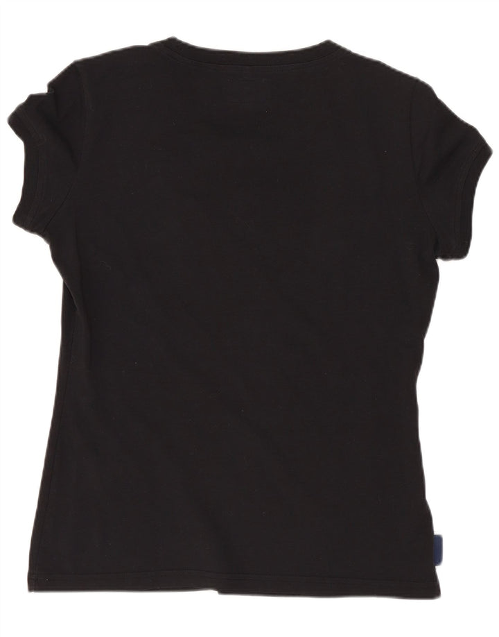 Champion Camiseta gráfica para mujer Top UK 12 Medium Black