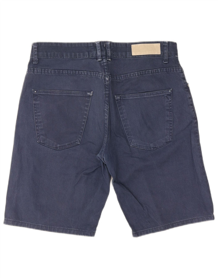 Zara Pantalones cortos vaqueros para hombre EU 40 Medium W31 Azul marino