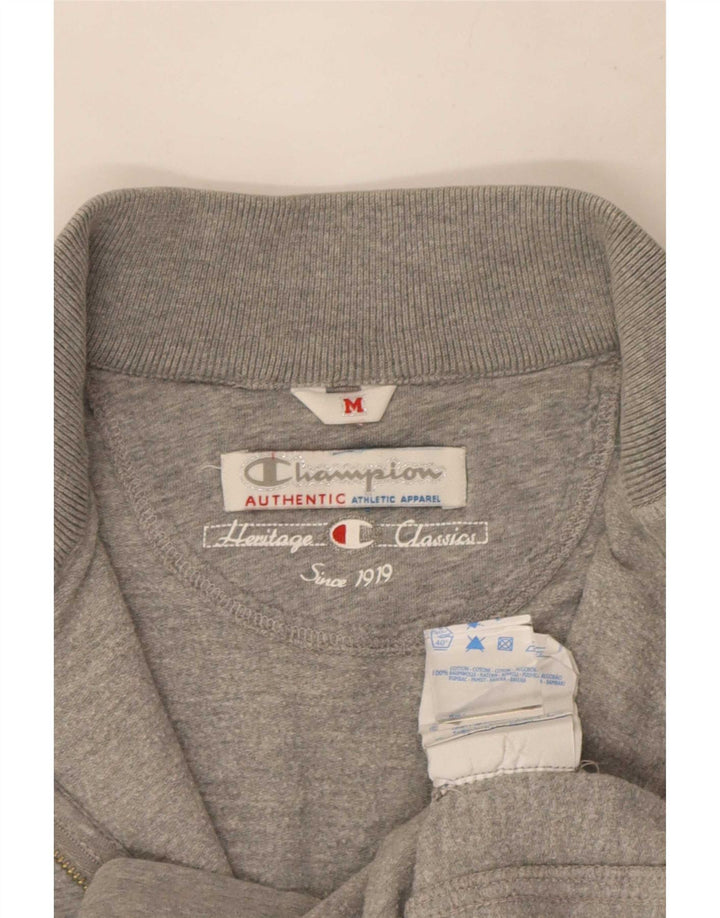 Champion Heritage Classics - Chaqueta de chándal para mujer, talla 40, color gris medio