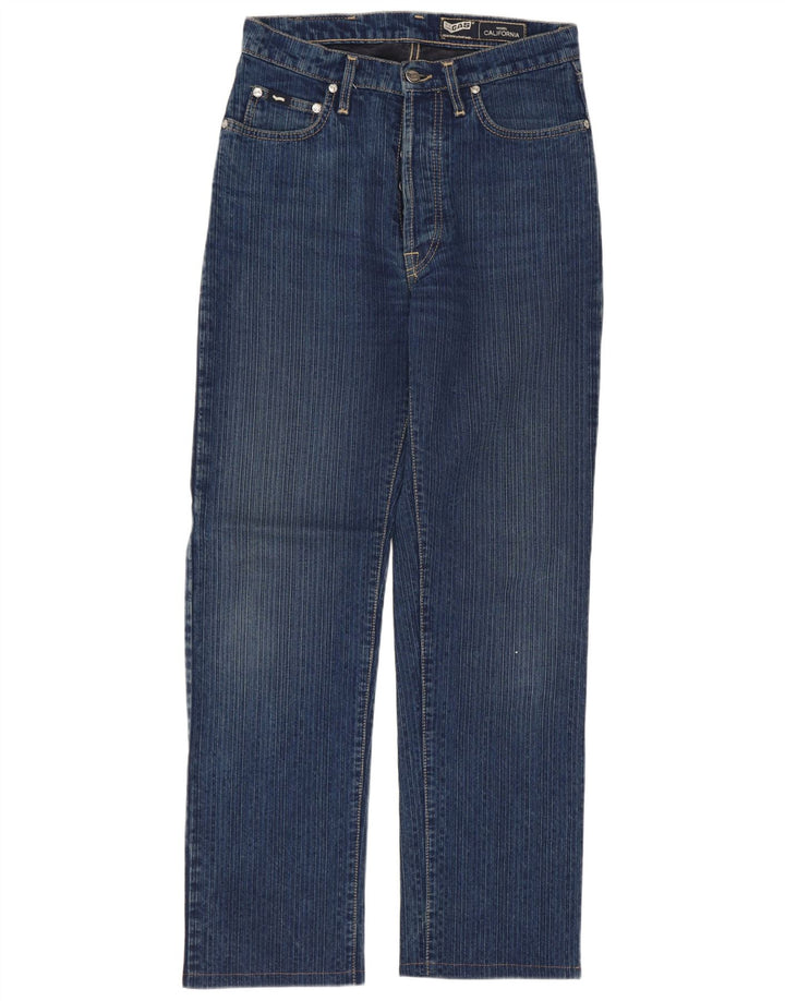 Vaqueros rectos para hombre Gas W29 L29 Algodón azul marino