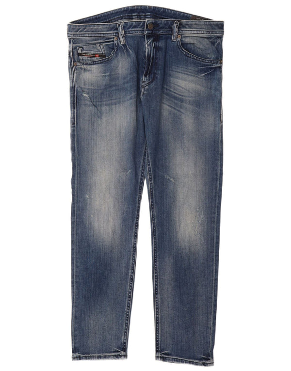Diesel Hombre Thommer Slim Jeans W36 L32 Algodón Azul