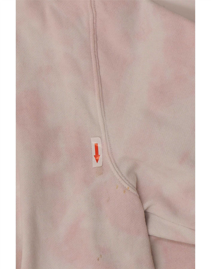 Billabong Sudadera gráfica para mujer Jumper UK 40 Medium Pink Tie Dye
