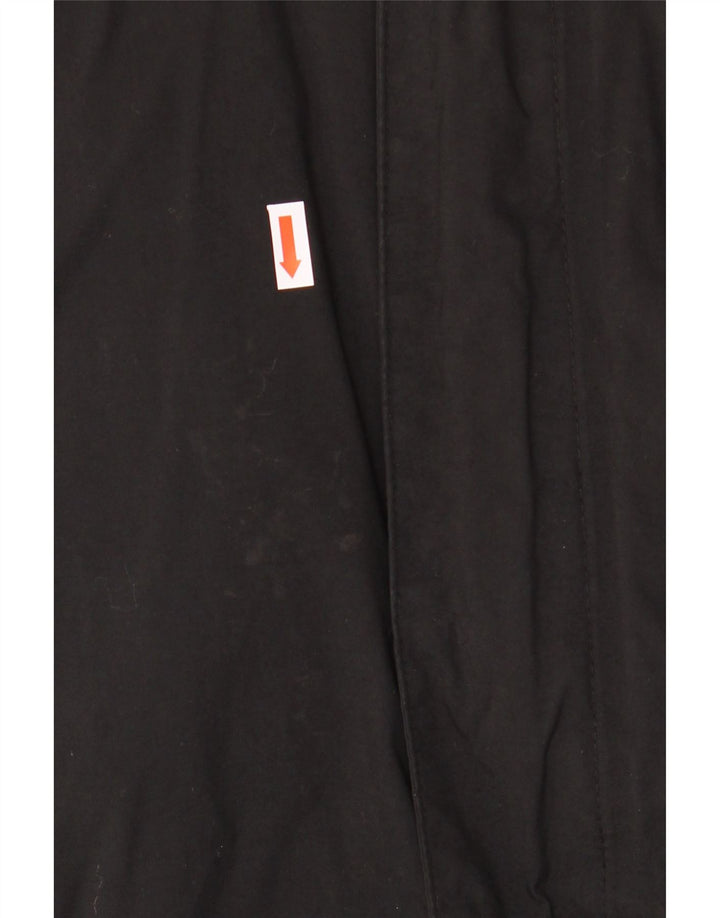 HELLY HANSEN Abrigo cortavientos con capucha para mujer UK 46 Large Poliamida negra