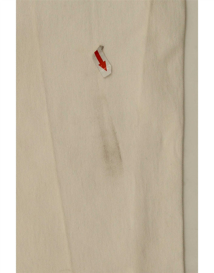 Vaqueros Blumarine Mujer Slim Bootcut W30 L35 Algodón Blanco