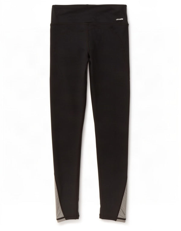 Adidas Leggings Dri Fit para mujer Reino Unido 8/10 Pequeño Negro Colorblock Poliéster