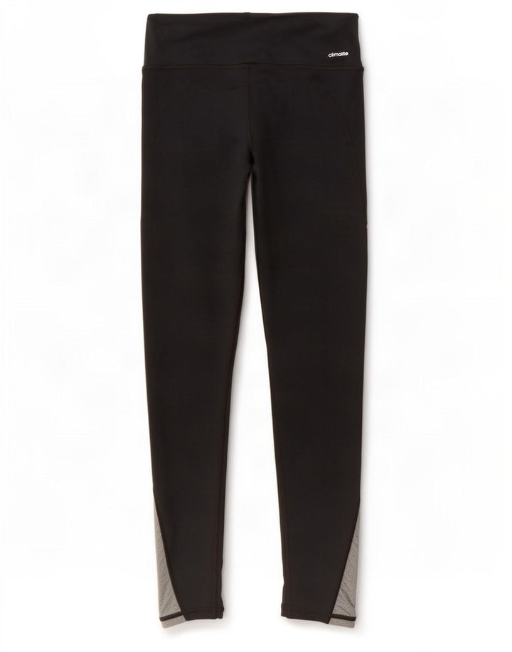 Adidas Leggings Dri Fit para mujer Reino Unido 8/10 Pequeño Negro Colorblock Poliéster