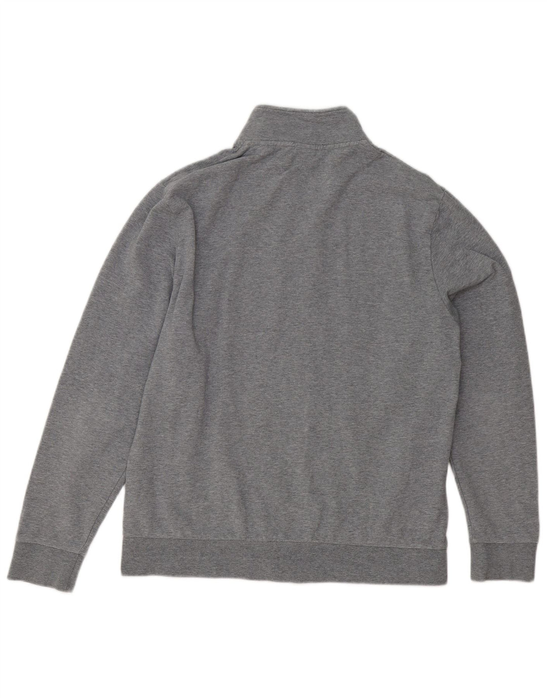 Hackett Hombre Chándal Top Chaqueta Algodón Gris Medio
