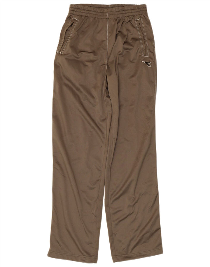 DIADORA Pantalones de Chándal para Mujer UK 44 Large Caqui Poliéster