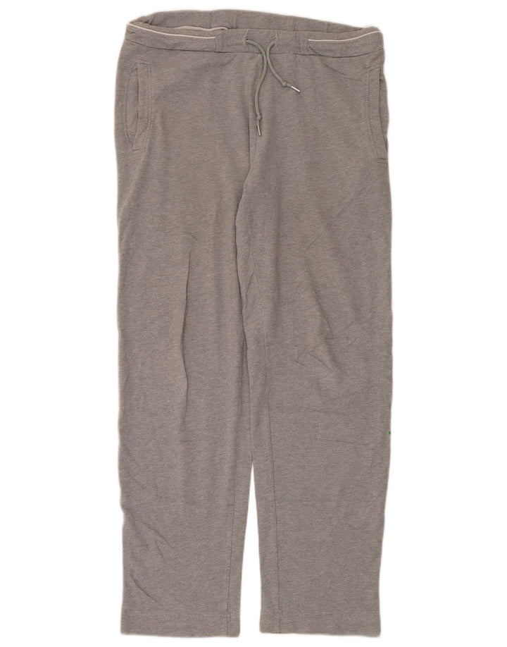Pantalones HUGO BOSS Hombre | Pantalones de chándal de algodón gris medio