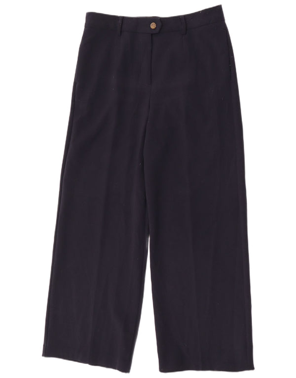 Marks & Spencer Pantalones de traje para mujer UK 14 Large W32 L30 Azul marino