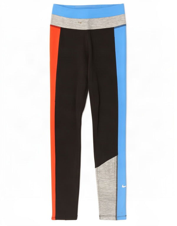 Nike Leggings Dri Fit para mujer UK 10 Small Multicolor Colorblock