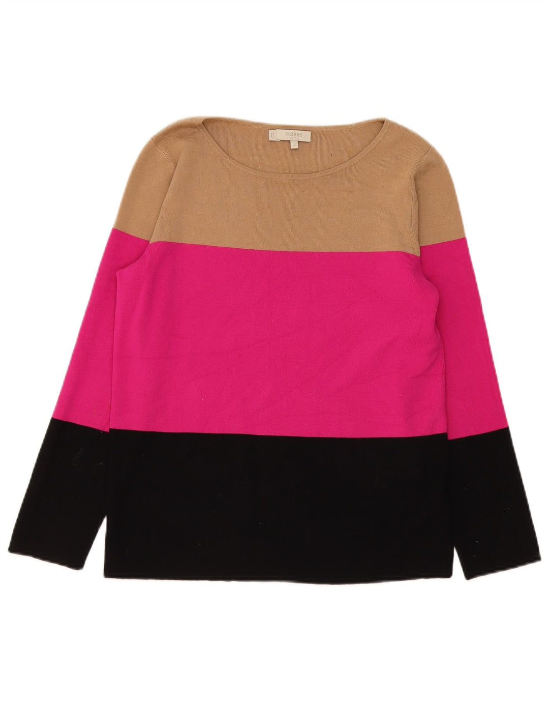 Hobbs Suéter con Cuello Barco para Mujer UK 14 Medium Multicolor