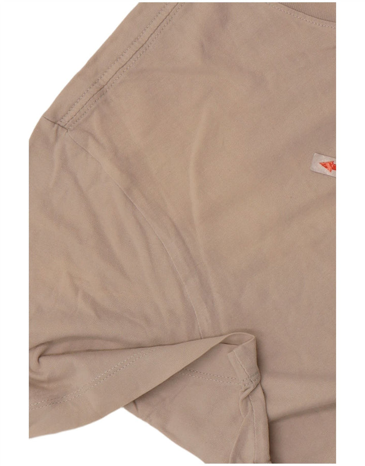Nike - Camiseta para hombre, talla grande, color beige, algodón